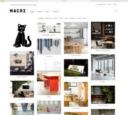 MACRI Website Design ©GRAPHITICA