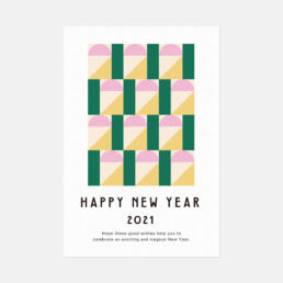 NEW YEAR CARD 2021 ©GRAPHITICA